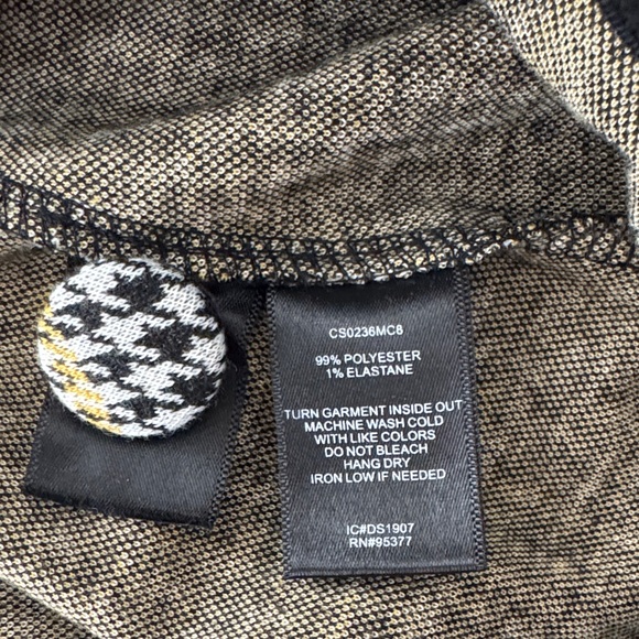 Sanctuary Black and Tan Plaid Pencil Skirt - Picture 3 of 5